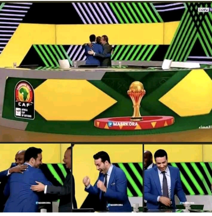 فرحة أبو تريكة بفوز منتخب عربى وتأهله للدور ربع النهائى لأمم إفريقيا
