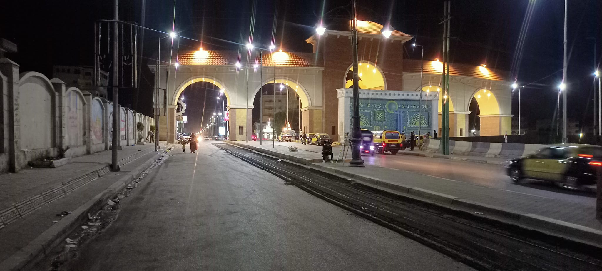 المحلة الكبري تزدهر بمشروع الرصف الجديد