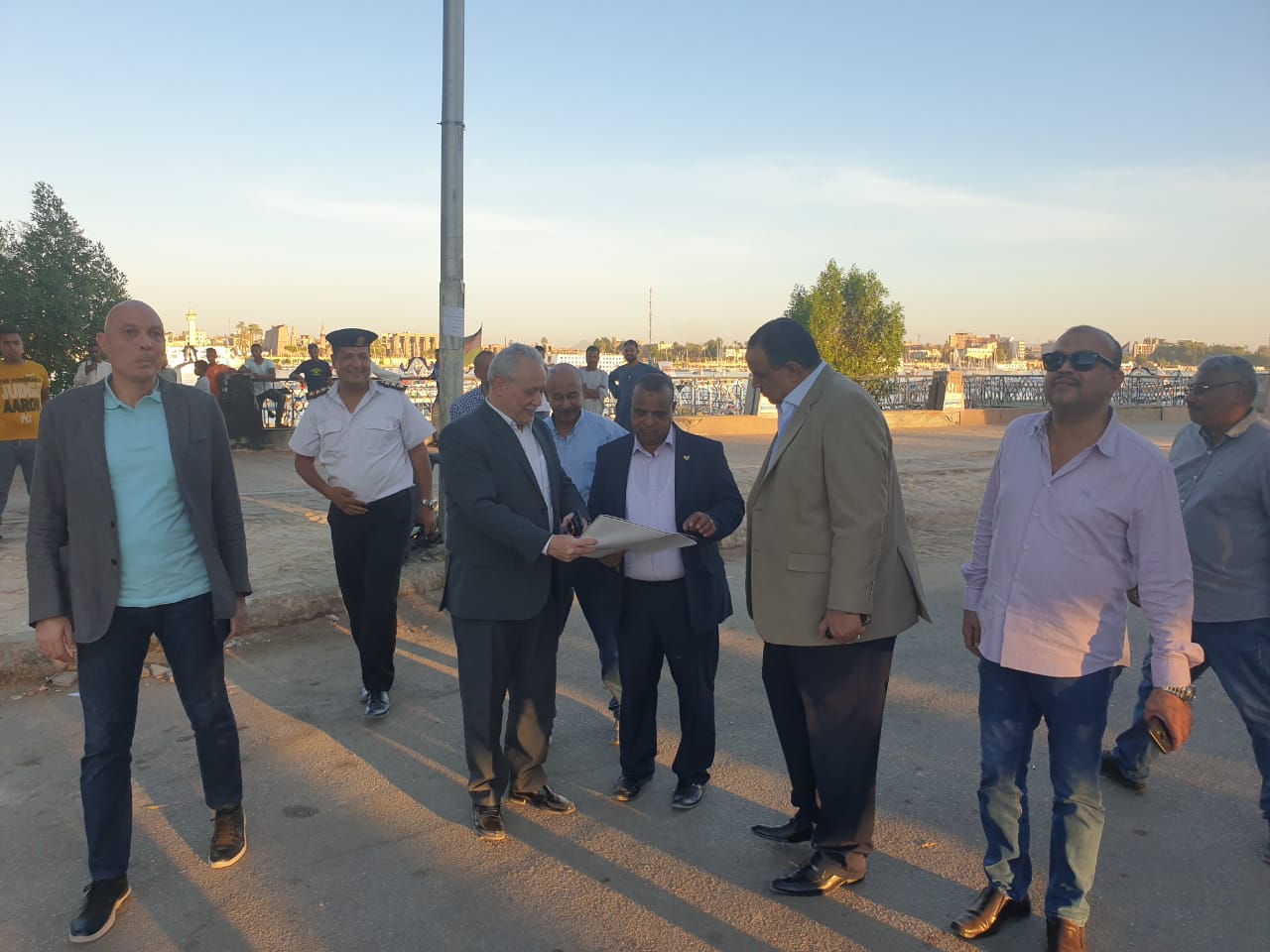 محافظة الأقصر : إنشاء كورنيش جديد ليصبح ممشي ومزار سياحي عالمي