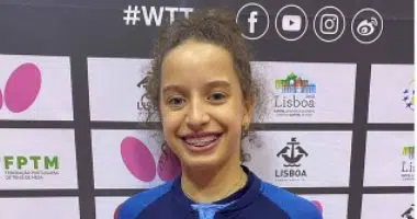 ممثلة مصر: هنا جودة تخسر دور الـ32 في بطولة بودابست لتنس الطاولة