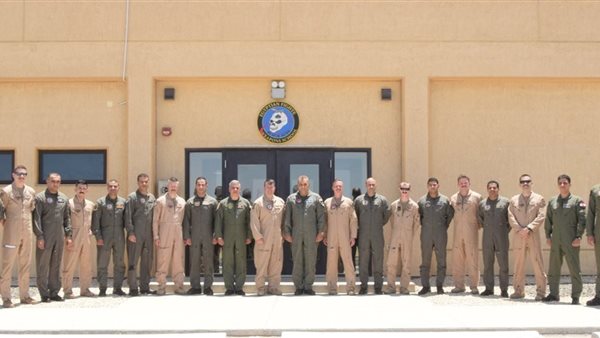 تدريب جوي مصري أمريكي مشترك!