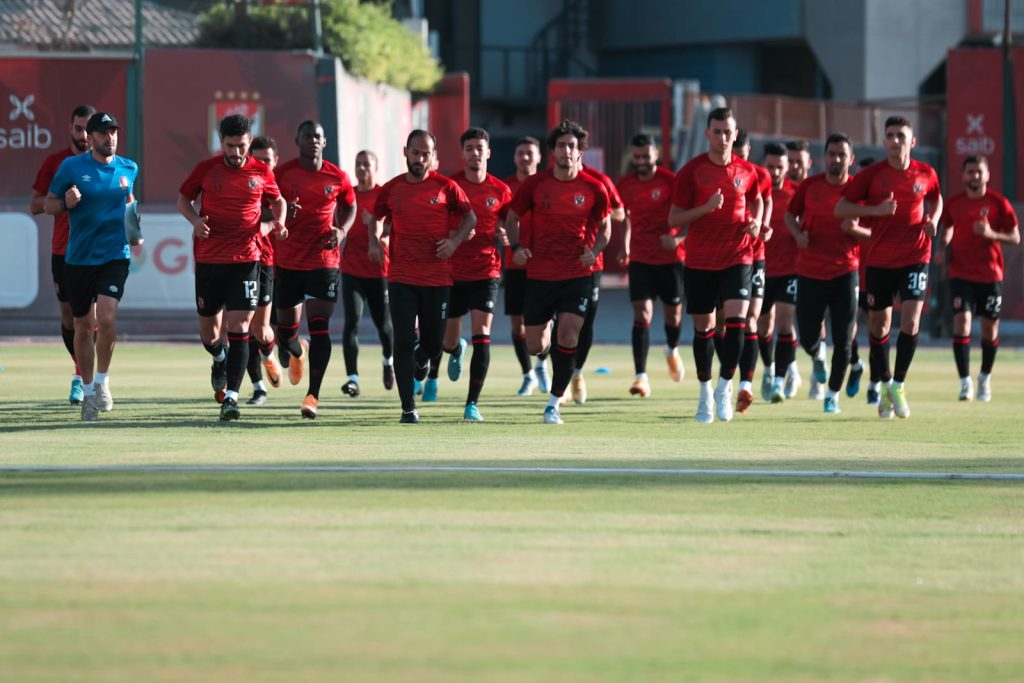 الأهلي يستعد لمواجهة فيوتشر وعبدالقادر جاهز للمباراة