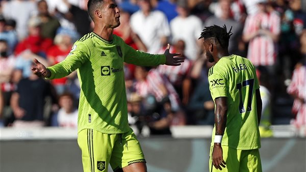 فضيحة بحضور رونالدو.. خروج يونايتد من الشوط الأول برباعية مع الرأفة أمام برينتفورد