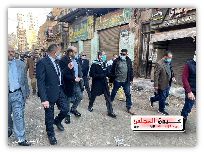 النائب “محمود عبدالسميع الشامي” يُبشر بتطوير شارعيٌ الحرية والسمسار ومنطقة حنفية الحلوف..