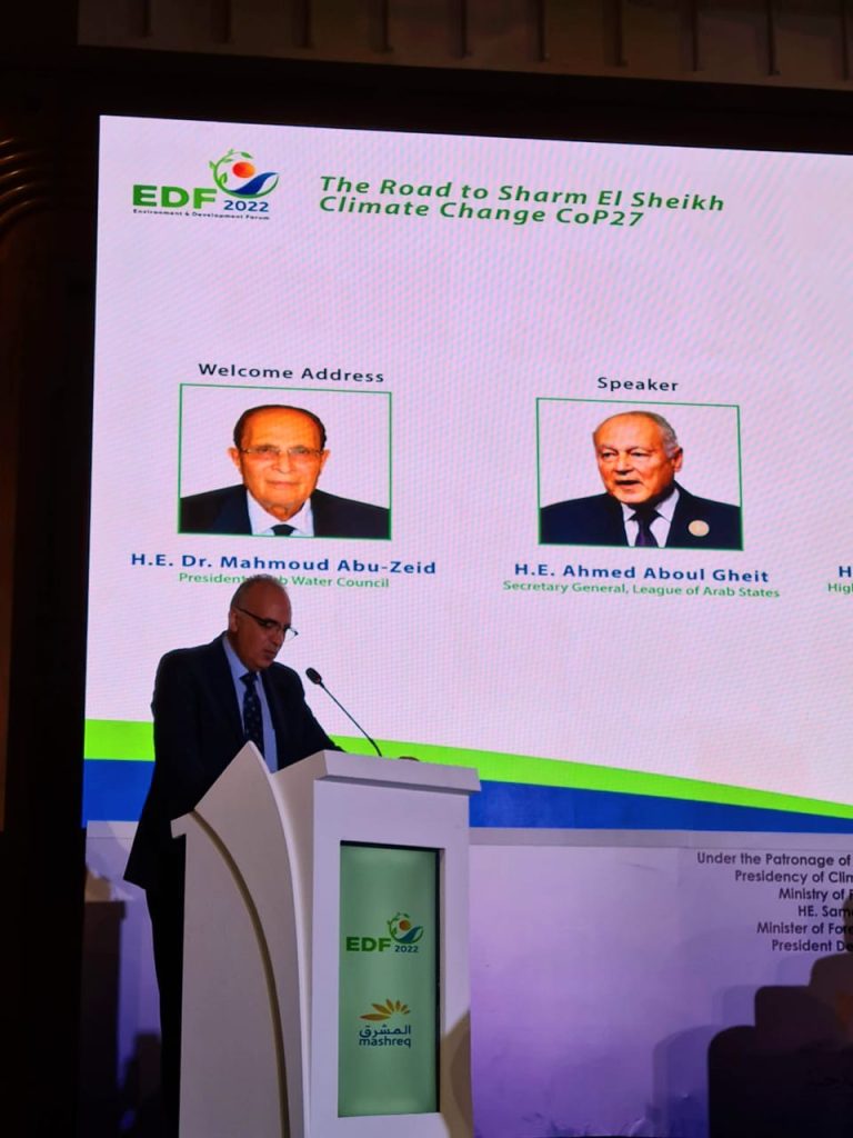 وزير الري: التأثيرات السلبية للتغيرات المناخية تقل من نصيب الفرد من المياه