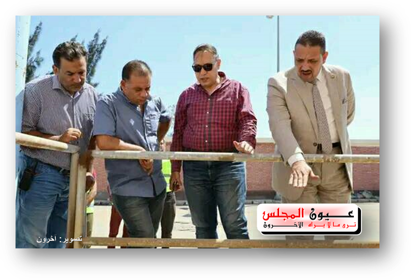 جولة تفقدية لرئيس شركة مياه الغربية لمحطات المياه والصرف الصحى بقرية دمرو مركز المحلة الكبرى
