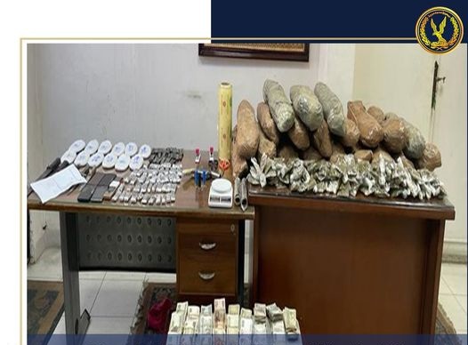 بالتنسيق بين الأمن الوطني والأمن العام.. ضربة جديدة من رجال الشرطة المصرية لمروجي المواد المُخدرة