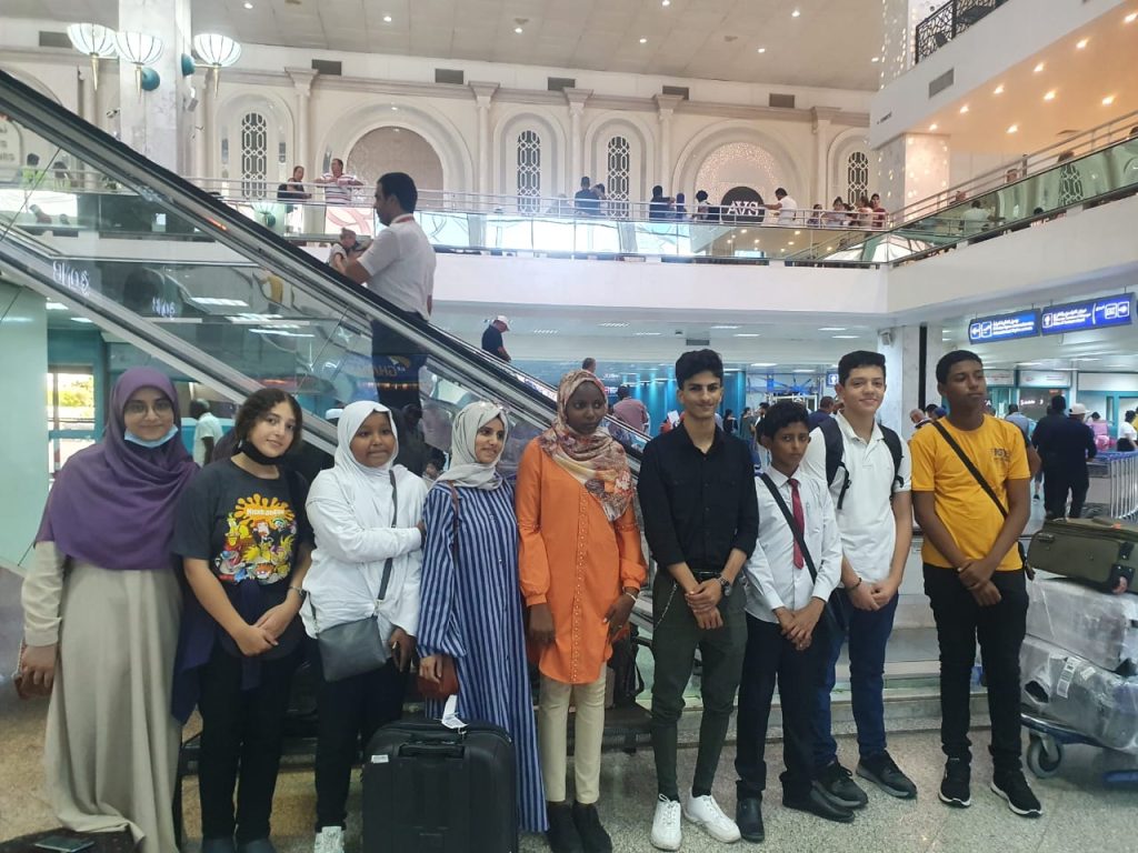 فريق من الطلاب يمثل مصر في أولمبياد الألكسو بتونس