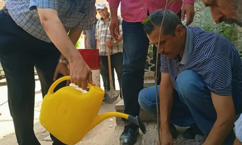 استمرار لحملات التشجير بالغربية استعدادًا لمؤتمر المناخ