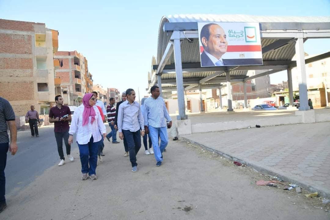 محافظ الغربية يتفقد مشروعات المبادرة الرئاسية بخمس قرى