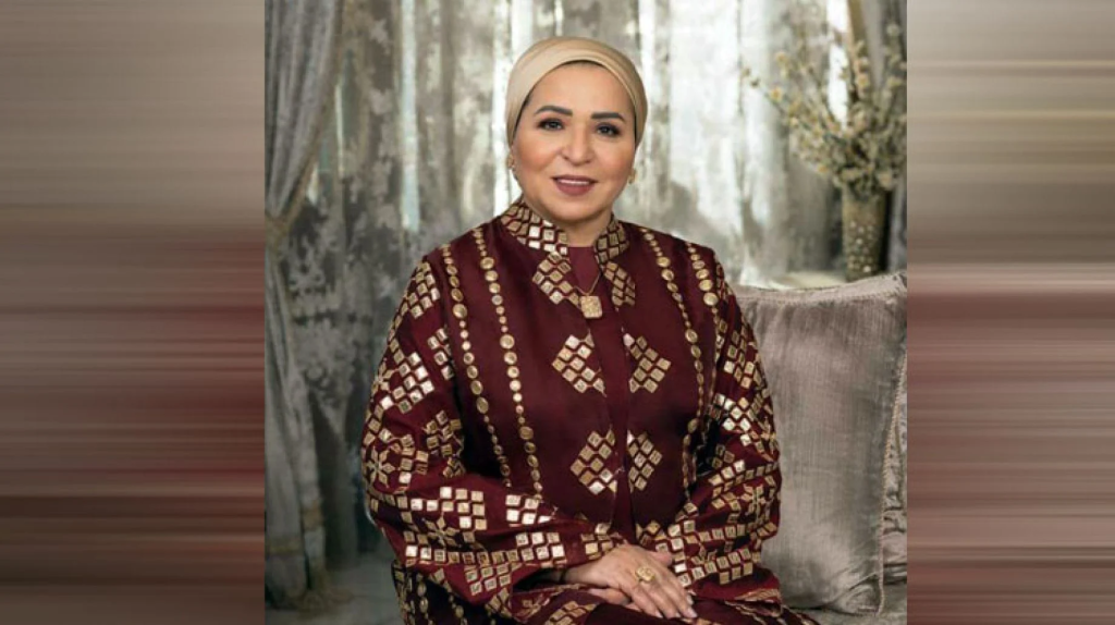 السيدة انتصار السيسى تهنئ الشعب المصرى بالعام الجديد