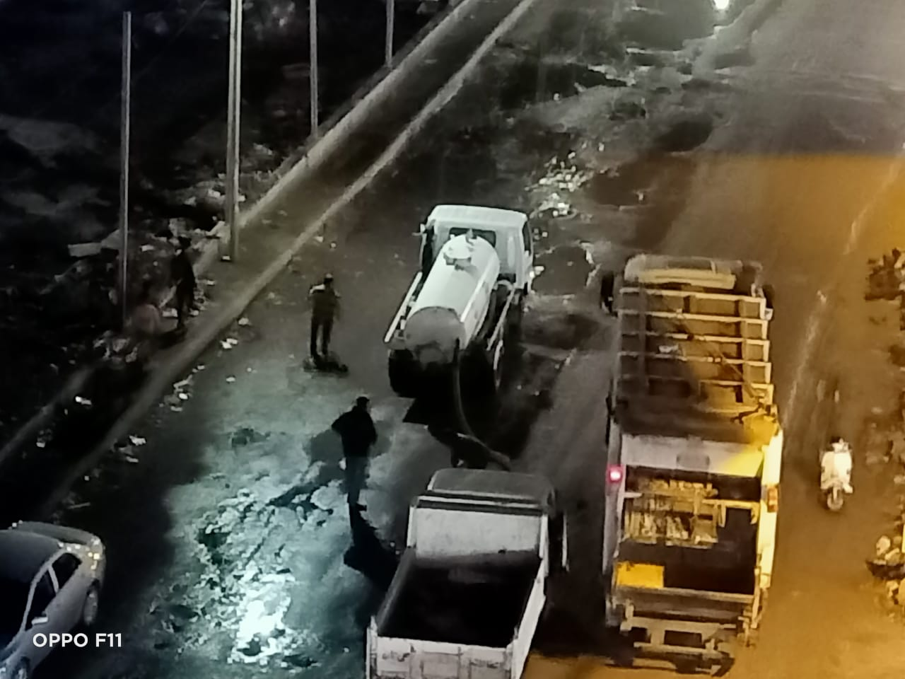 استجابة سريعة من حي ثان المحلة لـ” عيون المجلس ” بعد غرق شوارع الحي بالامطار