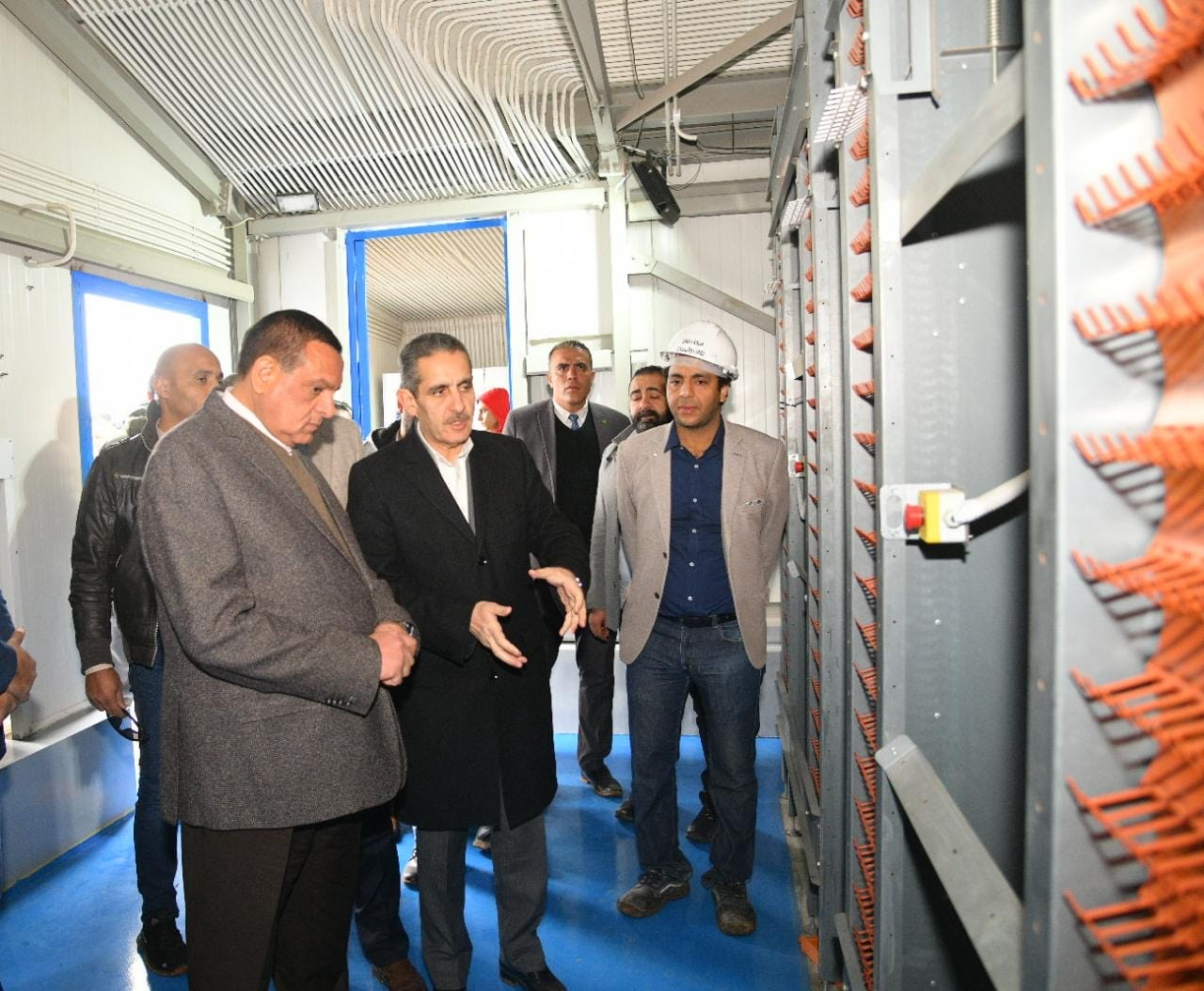 وزير التنمية المحلية ومحافظ الغربية يتفقدان مشاريع الإسكان الاجتماعى