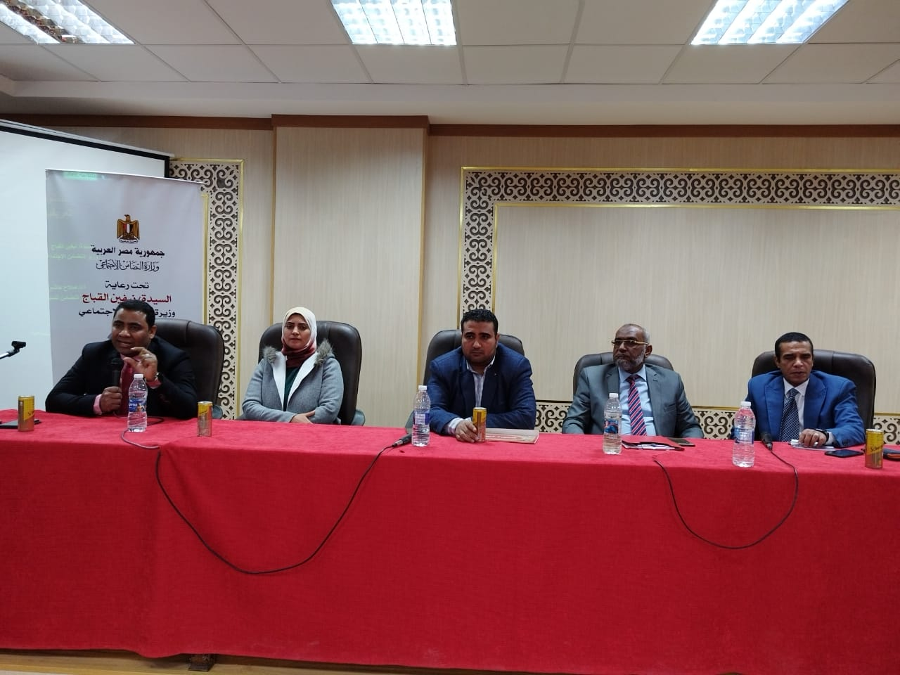 “لا أمية مع تكافل” ندوة تعريفية عن التكافل والكرامة بجامعة جنوب الوادى