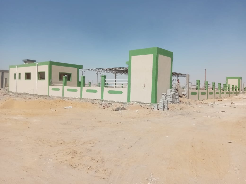 نائب محافظ الجيزة يتفقد مشروعات حياة كريمة بقرى المحافظة