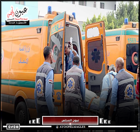 إصابة شخصين في حادث تصادم سيارة ميكروباص ودراجتين بخاريتين بالفيوم