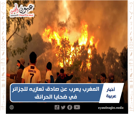 المغرب يعرب عن صادق تعازيه للجزائر في ضحايا الحرائق