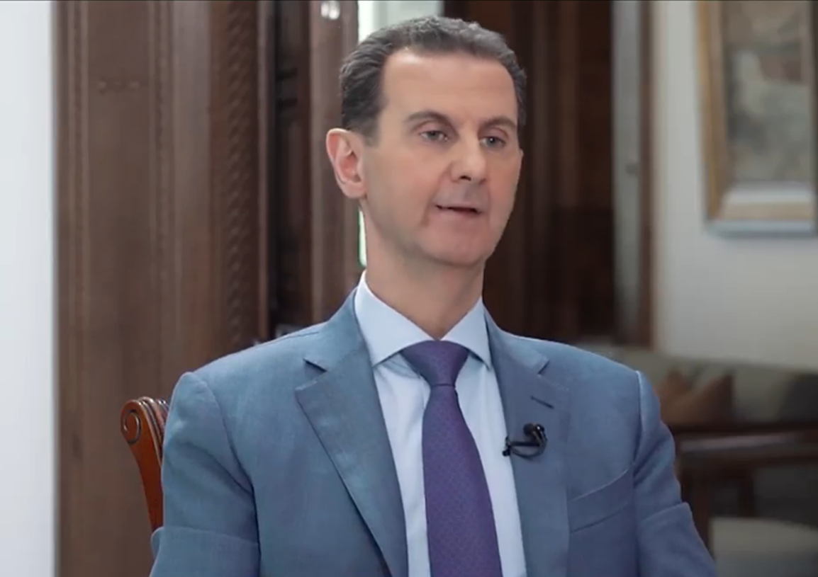 بشار الأسد: لا يوجد دولة تقوم بتدمير الوطن حسب معلوماتي