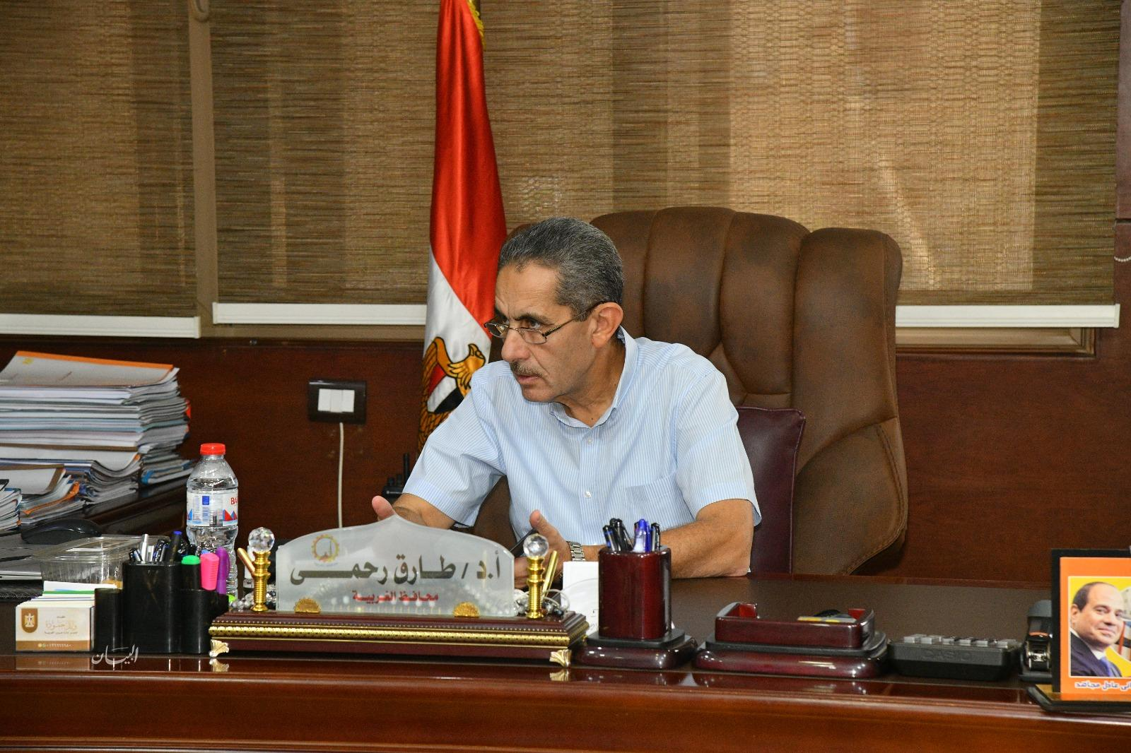 محافظ الغربية يشدد علي تكثيف الحملات الميدانية لمراقبة الأسواق و محال حلوى المولد النبوي