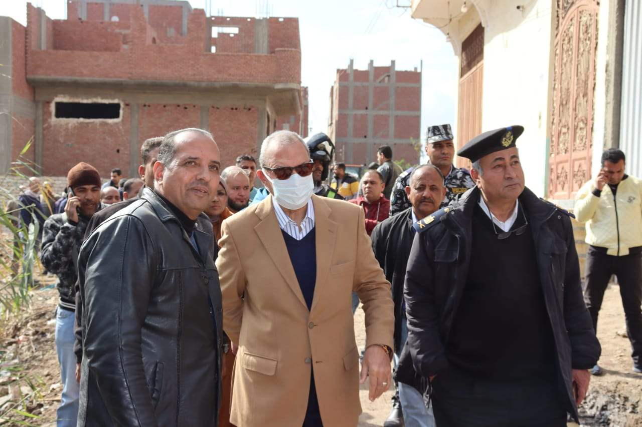 عبد الحميد الهجان محافظ القليوبية يتابع إزالات الموجة 22 بمدينة القناطر الخيرية والخانكة