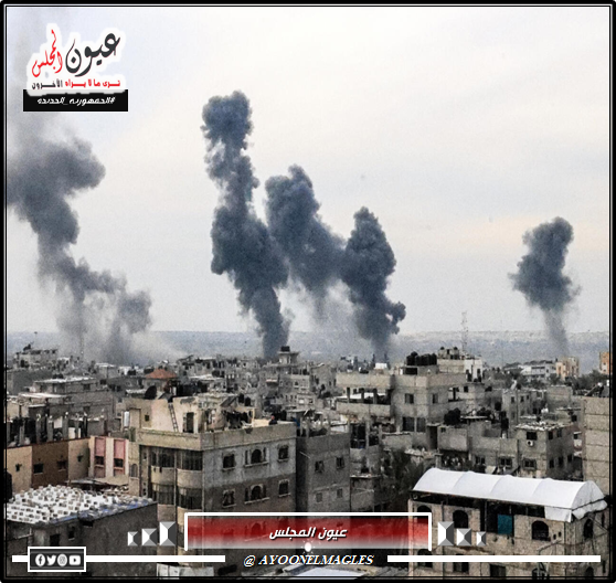 قصف إسرائيلي يستهدف “دوار الكويت” في “غزة”