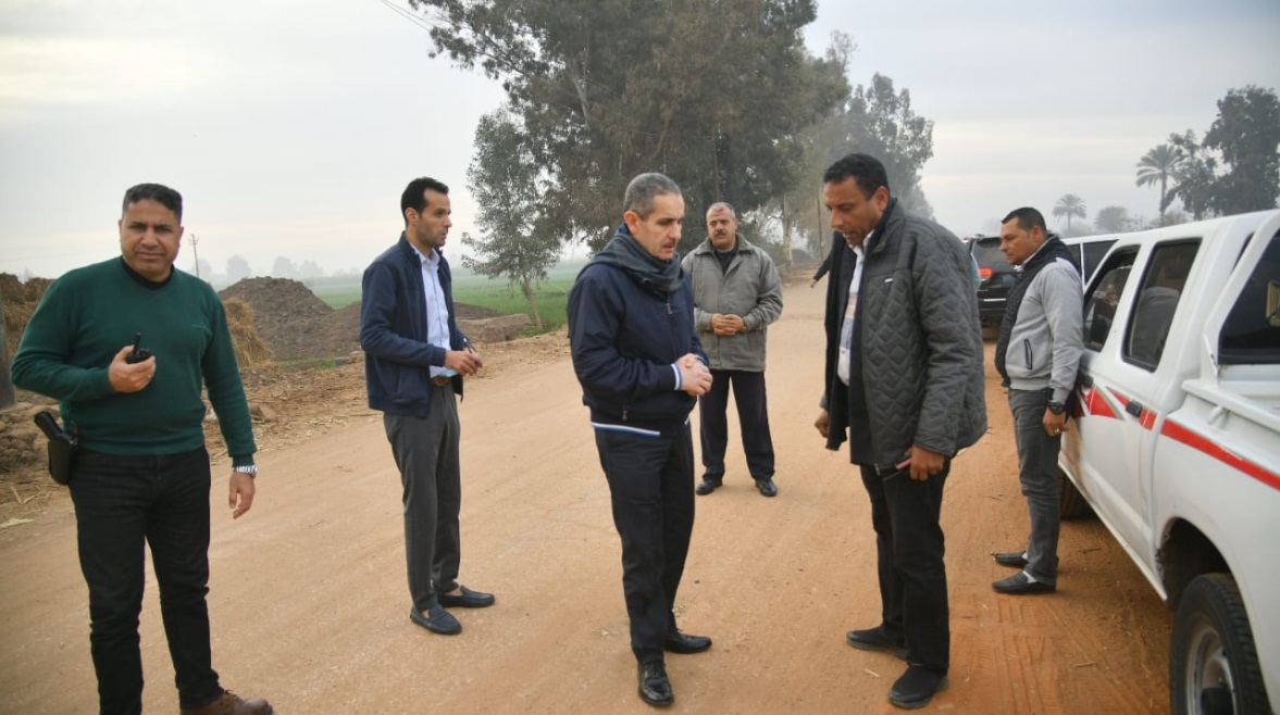 من حي أول طنطا ..محافظ الغربية يتفقد المركز التكنولوجي  لبدء تطبيق قانون التصالح