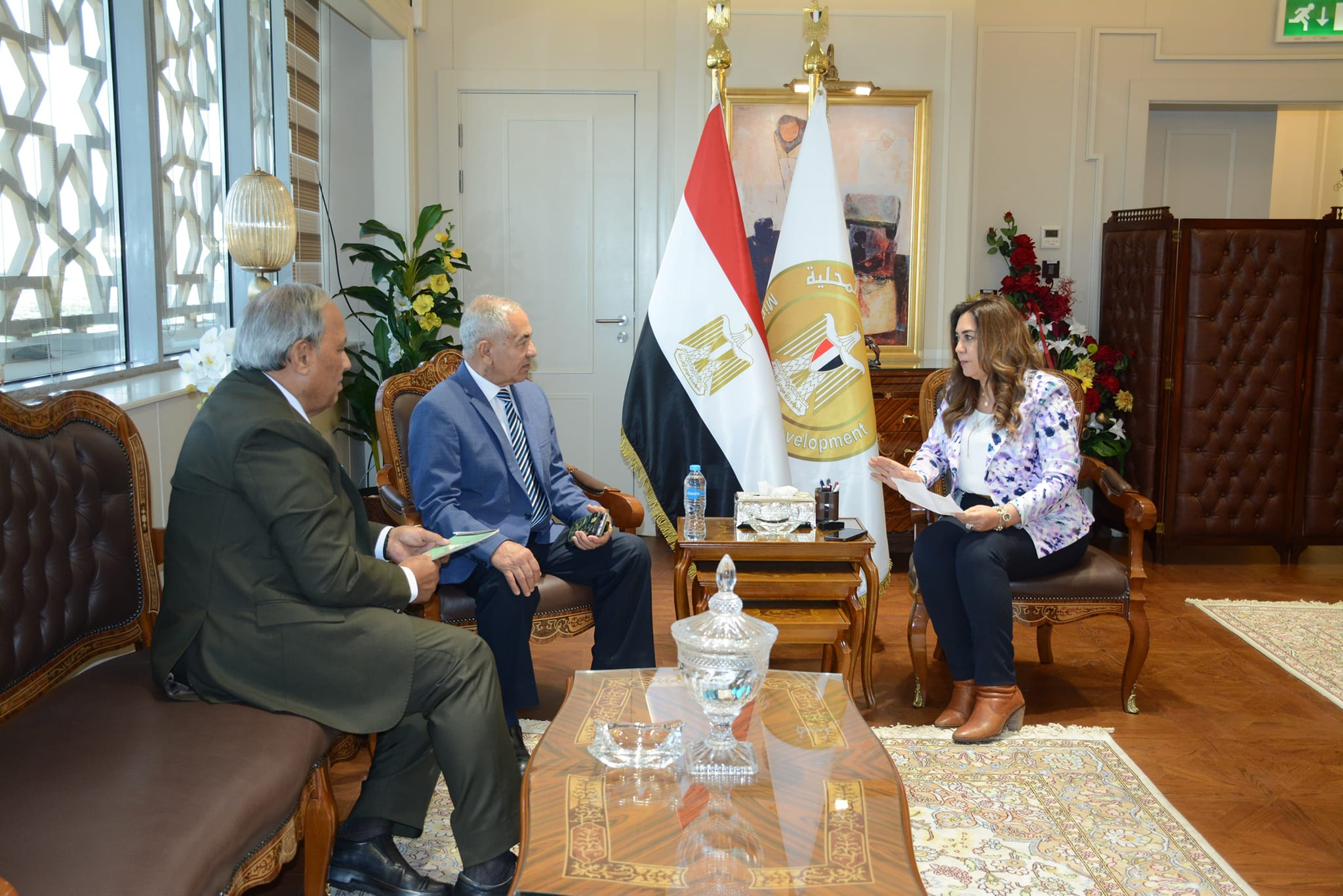 وزيرة التنمية المحلية تناقش مع نواب مستقبل التنمية في مصر