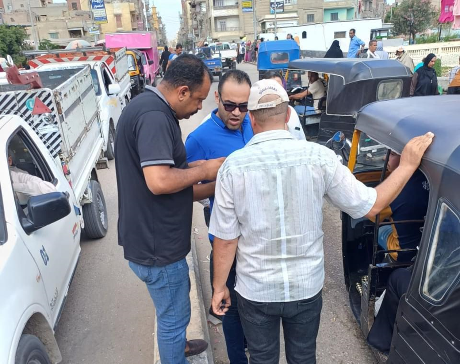 حملة دورية في بلقاس لرفع الإشغالات وتنظيم الأسواق بتوجيهات من محافظ الدقهلية