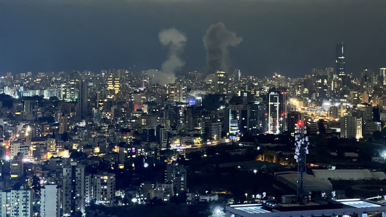 18 شهيدًا و92 مصابًا جراء غارة إسرائيلية على بيروت