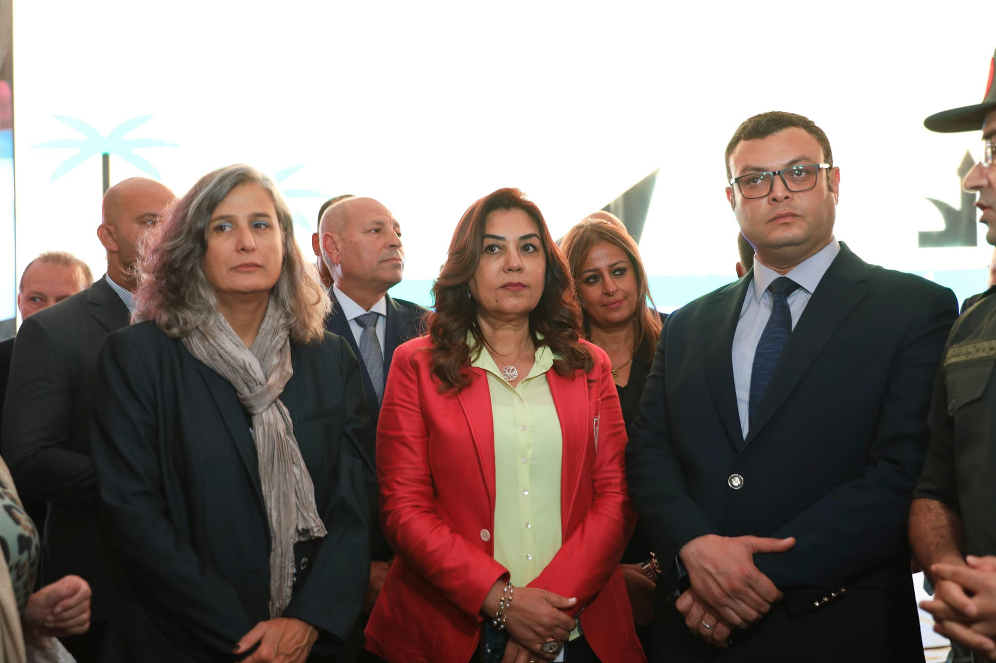 وزيرة التنمية المحلية ومحافظ القاهرة يتفقدان استعدادات ساحات الانتظار لفعاليات المنتدى الحضري العالمي