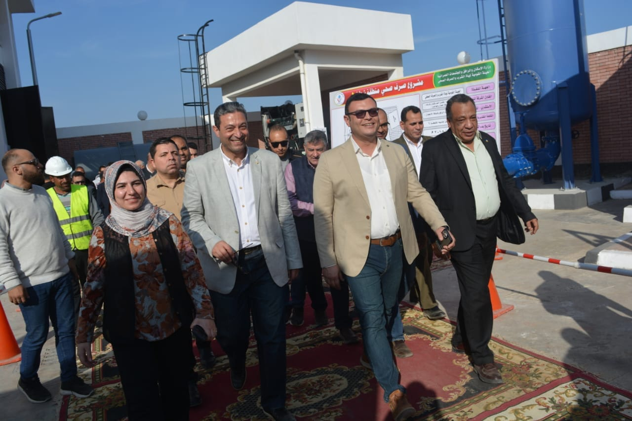 وزير الإسكان ومحافظ دمياط يتفقدان مشروعات تطوير البنية التحتية في شطا ودمياط