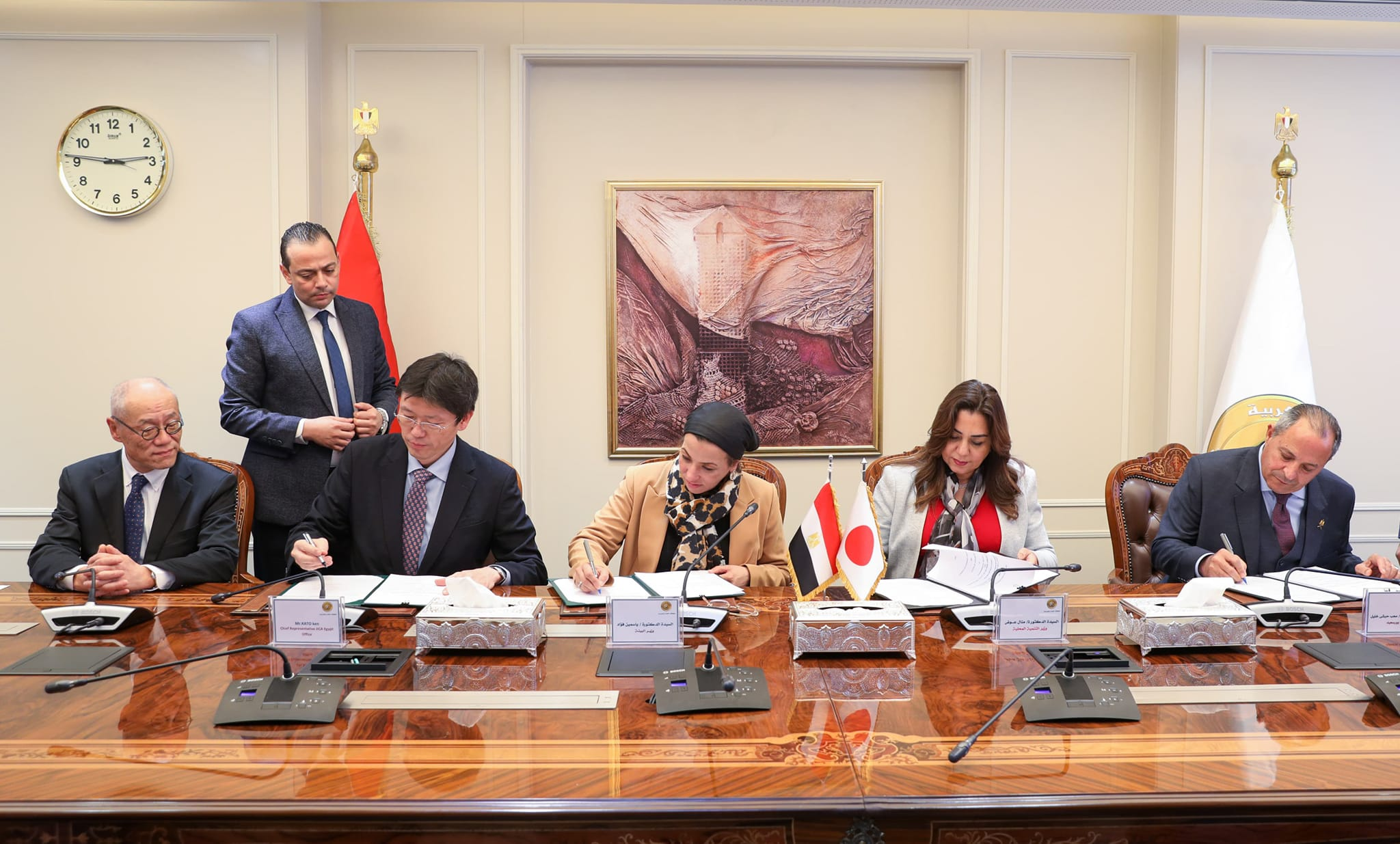 توقيع وثيقة “مبادرة بورسعيد” لتحسين إدارة المخلفات البلاستيكية بالتعاون مع هيئة الجايكا اليابانية