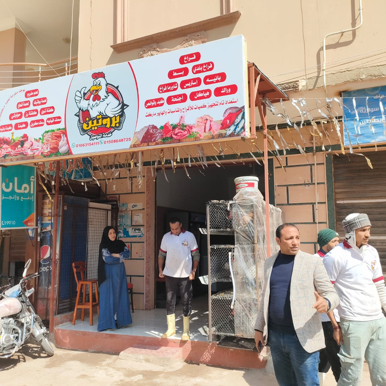 حملات إزالة إشغالات وتفتيش على التراخيص في المنيا لتحقيق الانضباط