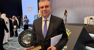 تكريم عمرو الليثي بـ الملتقى الإعلامي العربي في الكويت 