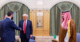 ترامب يلتقي الرئيس السوري في السعودية بحضور محمد بن سلمان
