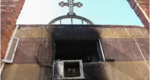 مصدر أمنى يكشف تفاصيل حريق كنيسة مارجرجس بقنا