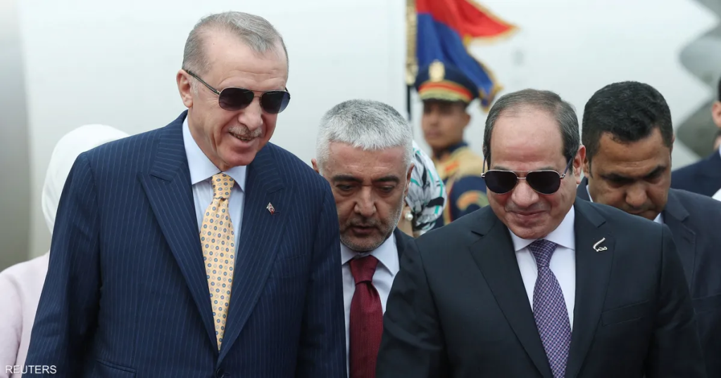 السيسي وأردوغان : لابد من وقف نزيف الدم قي غزة فورا