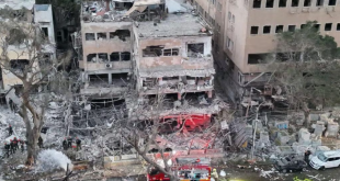 أضرار بمبنى السفارة الأمريكية في تل أبيب جراء هجوم صاروخي إيراني