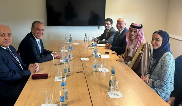وزير الخارجية يلتقي نظيره السعودي بإسطنبول ويؤكد أهمية تعزيز الشراكة الاقتصادية