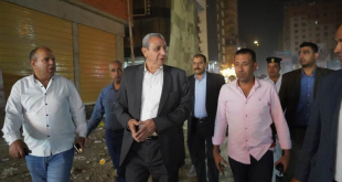 محافظ الغربية يأمر بإزالة الإشغالات وحل تسريب المياه بنفق الشون في المحلة الكبرى