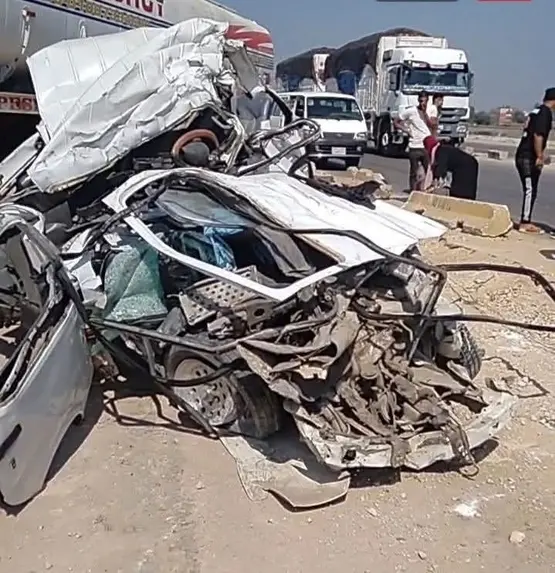 رفع الطوارئ بالمستشفيات بعد سقوط 9 ضحايا في حادث الطريق الإقليمي