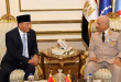 وزير الدفاع يبحث مع نظيره الإندونيسي تعزيز التعاون العسكري بين البلدين