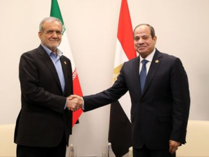 الرئيس الإيراني: نثمّن دور مصر المحوري في إتمام اتفاق التعاون النووي