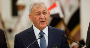 رئيس العراق يجدد دعمه لفلسطين.. ويدعو لموقف دولي حازم ضد العدوان