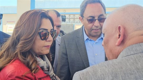 وزيرة التنمية المحلية تفتتح محطة مياه في قنا.. بتكلفة 55 مليون جنيه