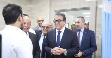 وزير الصحة يفتتح وحدة السكتة الدماغية بأعلى المعايير العالمية بمستشفى العاصمة الجديدة