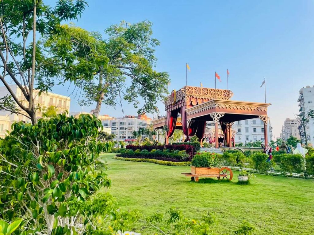 احتفالات مميزة تقيمها ثقافة أسوان داخل حديقة فريال أحتفالًا بعيد الربيع