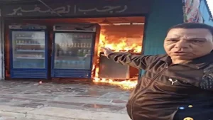 أول رد لمحافظة الإسماعيلية بشأن واقعة إضرام مواطن النيران بكشك خاص به في القصاصين الجديدة