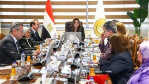 منال عوض تناقش مع اتحاد بنوك مصر التعاون في تحالف تمويل الاستدامة وتنفيذ برنامج NEXT GEN