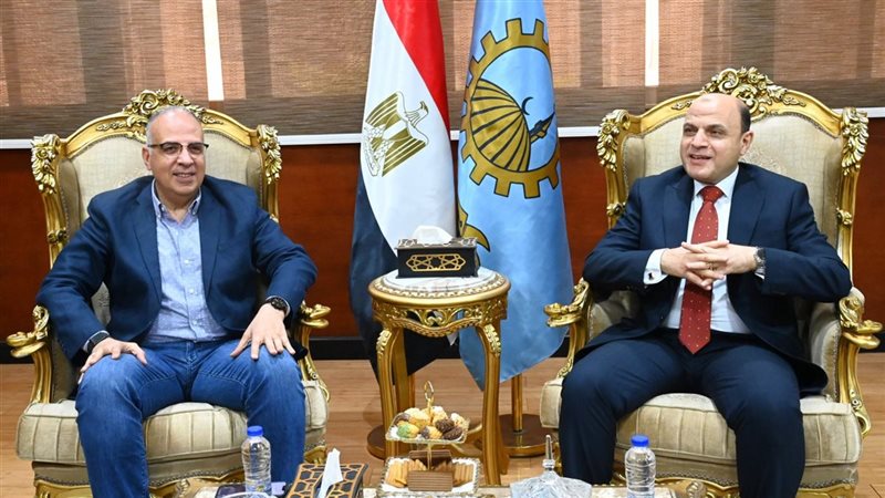 محافظ الغربية يستقبل وزير الموارد المائية والري في مستهل زيارته للمحافظة
